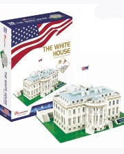 პაზლი -  - Cubicfun- 3D ფაზლი თეთრი სახლი / The White House (64 ნაწილიანი)