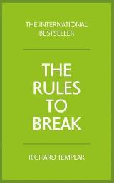 English books - Fiction - Templar Richard - The Rules to Break