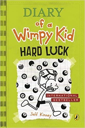 Comic book / Comics - Kinney Jeff; კინი ჯეფ - Diary of a Wimpy Kid 8: Hard Luck