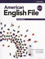 ინგლისური ენის შემსწავლელი სახელმძღვანელო -  - American English File - Starter - (Student Book+Workbook+CD) 3th Edition 