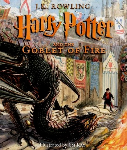 English books - Fiction - Rowling J.K; როულინგ ჯოან; Роулинг Джоан - Harry Potter and the Goblet of Fire: The Illustrated Edition Book #4