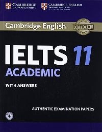 ინგლისური ენის შემსწავლელი სახელმძღვანელო - Cambridge University Press  - Cambridge IELTS #11 Academic +CD