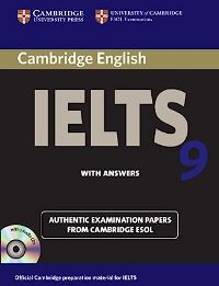 ინგლისური ენის შემსწავლელი სახელმძღვანელო - Cambridge University Press  - Cambridge IELTS #9 +CD