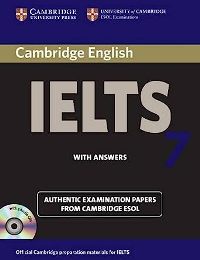 ინგლისური ენის შემსწავლელი სახელმძღვანელო - Cambridge University Press  - Cambridge IELTS #7 +CD