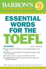 Essential Words for The Toefl (6th edition) + CD