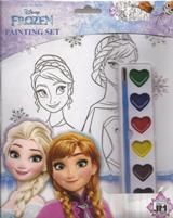 სახატავი ნაკრები + აკვარელი (Disney Frozen)