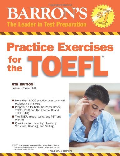 Practice Exercises for the TOEFL with Audio CD