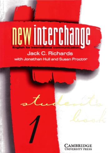 ინგლისური - Jack Richards - New Interchange #1 (Student's Book + Workbook +CD)