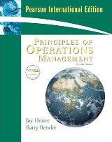 Principles of Operations Management (PIE), and Student DVD & CD-ROM