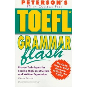 Peterson's Toefl grammar flash