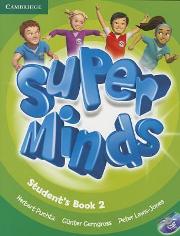 ინგლისური ენის შემსწავლელი სახელმძღვანელო - Puchta Herbert; Gerngross Günter; Lewis-Jones Peter - Super Minds - Level 2 (Student's Book + Workbook with CD/DVD-ROM)