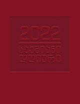 დღიური/კალენდარი -  - საქმიანი დღიური 2022 (წითელი)