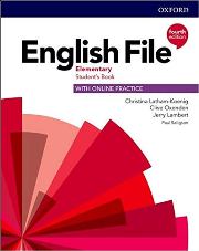 ინგლისური ენის შემსწავლელი სახელმძღვანელო -  - English File - Elementary (Student's Book+WorkBook) (Fourth Edition)