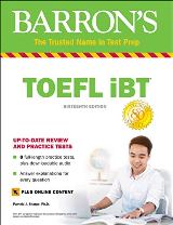 ინგლისური ენის შემსწავლელი სახელმძღვანელო - Sharpe Pamela J. - Barron's Toefl IBT (16TH Edition)
