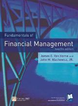 ლიტერატურა ინგლისურ ენაზე - Van Horne - Fundamentals of Financial Management