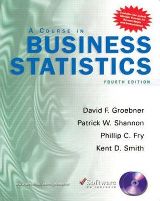 ლიტერატურა ინგლისურ ენაზე - David F. Groebner; Patrick W. Shannon; Phillip C Fry;  Kent D. Smith - Course in Business Statistics 
