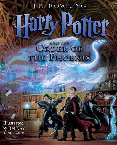 Harry Potter and the Order of the Phonix: The Illustrated Edition Book #5