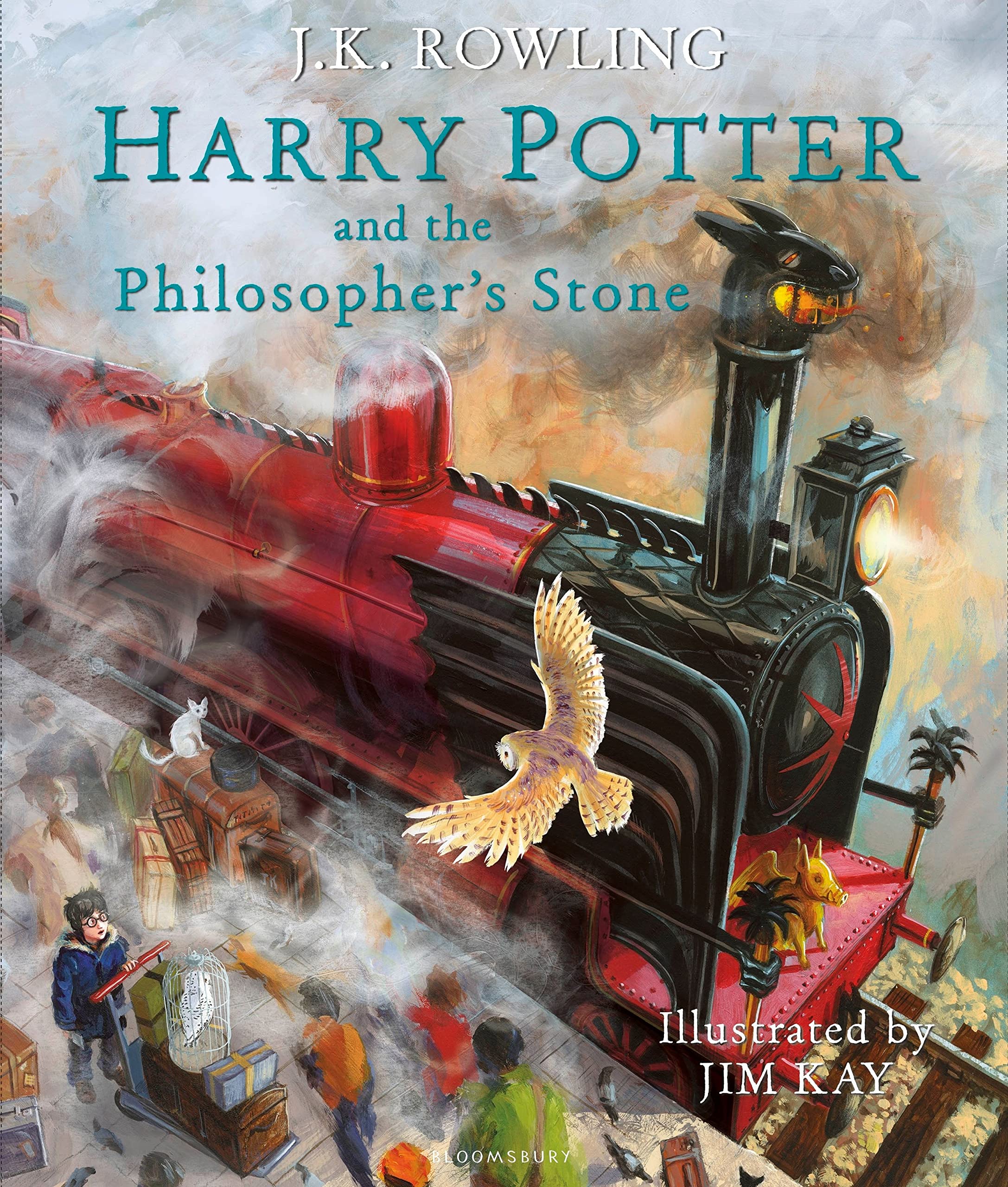 Harry Potter and the Philosopher's Stone: The Illustrated Edition Book #1