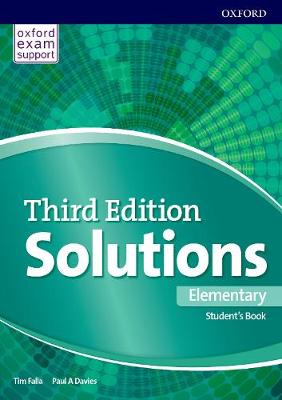 ინგლისური ენის შემსწავლელი სახელმძღვანელო -  - Solutions - Elementary (3rd Edition)