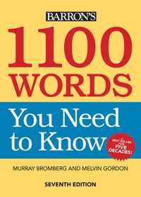 1100 words  you need to know - Barrons (seventh edition)