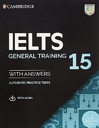 ინგლისური ენის შემსწავლელი სახელმძღვანელო - Cambridge University Press  - Cambridge IELTS #15 General Training +CD