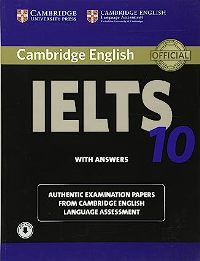ინგლისური ენის შემსწავლელი სახელმძღვანელო - Cambridge University Press  - Cambridge IELTS #10 +CD