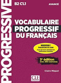 ფრანგული ენის სახელმძღვანელოები - Miquel Claire  - Vocabulaire Progressif du français B2-C1.1 