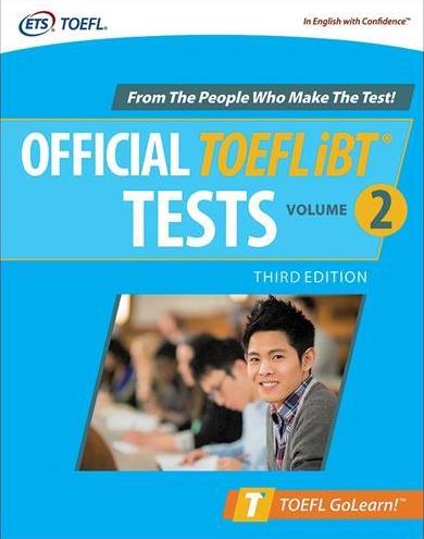 ETS TOEFL-Official TOEFL iBT Tests Volume 2 -Third Edition+CD