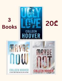 Colleen Hoover 3 Books Collection Set (Maybe Now, Maybe Not, Ugly Love)