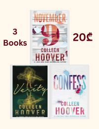 Romance - Hoover Colleen - Colleen Hoover 3 Books Collection Set (Verity, Confess, November 9)