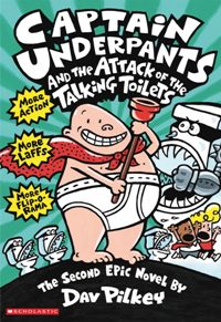 წიგნები ინგლისურ ენაზე - Pilkey Dav; პილკი დეივ - Captain Underpants 2: the Attack of the Talking Toilets