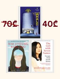 3 Books Collection Set (Whale; Kim Jiyoung, Born 1982; The Girl with Seven Names)