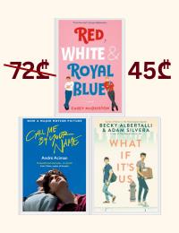 3 Books Collection Set (What If It's Us; Red, White & Royal Blue; Call Me By Your Name)