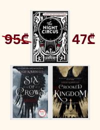 3 Books Collection Set (Six of Crows #1; Crooked Kingdom #2; The Night Circus)