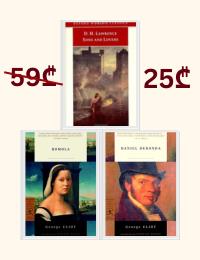 3 Books Collection Set (Daniel Deronda; Sons and Lovers; Romola)