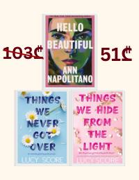 3 Books Collection Set (Things We Never Got Over; Things We Hide from the Light; Hello Beautiful)