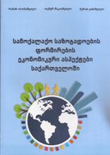 სამოქალაქო საზოგადოების ფირმირების ეკონომიკური ასპექტები საქართველოში 