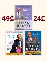 3 Books Collection Set (Act Like a Success, Think Like a Success; Jump; Straight Talk, No Chaser)