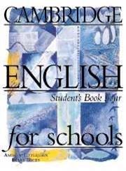 Cambridge English for Schools #4 (Student's book+Workbook+CD)