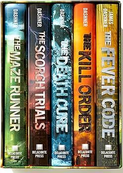 (მალე) The Maze Runner Series Complete Collection Boxed Set 