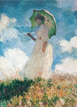 Monet - Woman with Umbrella (1000 Puzzle)