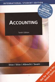 Accounting (Tenth Edition)