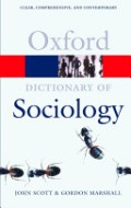 Oxford Dictionary Of Sociology