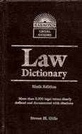 Law Dictionary (Sixth Edition)