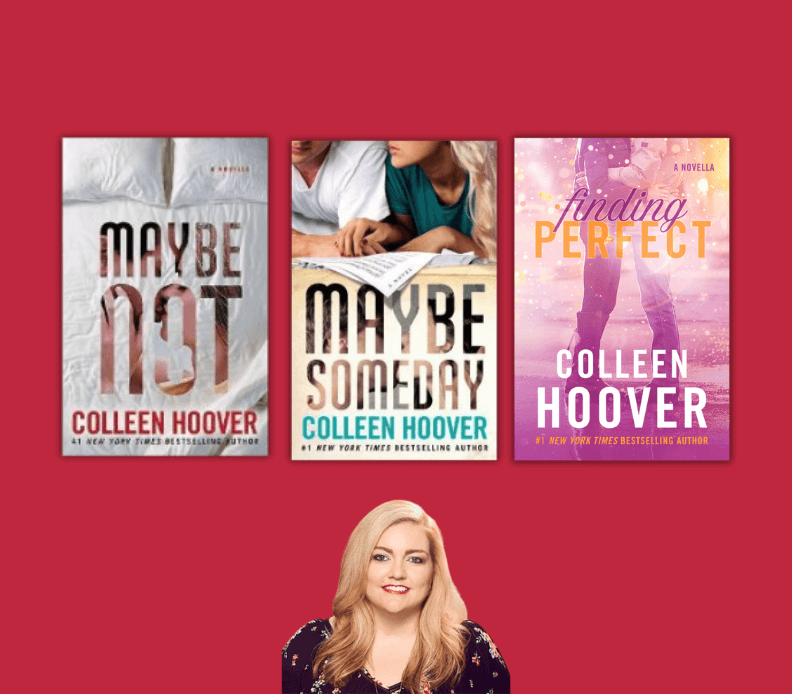 Colleen Hoover 3 Books Collection Set (Maybe Someday, Maybe Not, Finding Perfect)