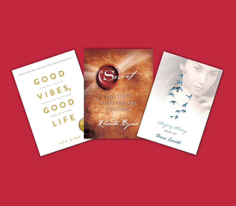 3 Books Collection Set (The Secret; Good Vibes, Good Life; Staying Strong)
