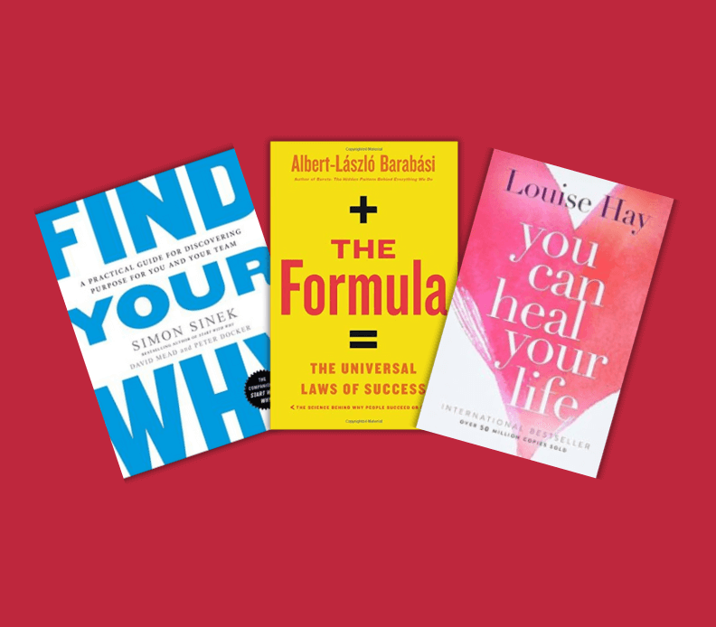 3 Books Collection Set (The Formula; Find Your Why; You Can Heal Your Life)